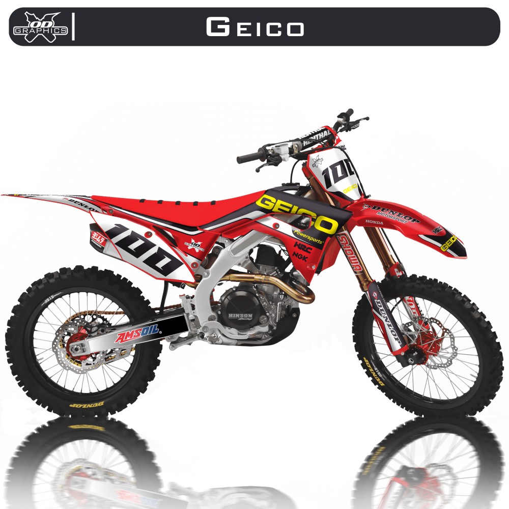 buy graphics kit for CRF 250R 2018 factory graphics buy decals